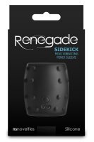 Ns Novelties Renegade Sidekick Penis Sleeve with Vibration Black Ø 4.5 cm