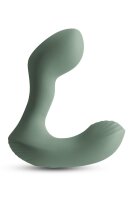 Ns Novelties Renegade Outlaw Prostata Massager mit Vibration Grün Ø 3,6 cm