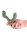 Ns Novelties Renegade Outlaw Prostata Massager mit Vibration Grün Ø 3,6 cm