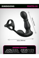 Pipedream Anal Fantasy Elite Ass-Gasm Slide & Glide Black