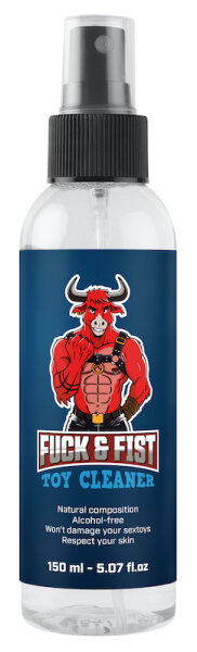 The Red Sextoy Cleaner Fuck & Fist Toy Cleaner 150ml