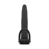 Easy Toys Men Only Dildo with Cock Ring Black