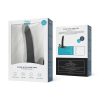 Easy Toys Men Only Dildo with Cock Ring Black