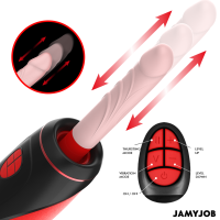 JAMYJOB Pyston Base Automatic Masturbator With Remote Control Dildo