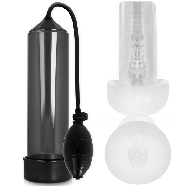 PUMP ADDICTED - RX3 Black Transparent With Pleasure Sleeve