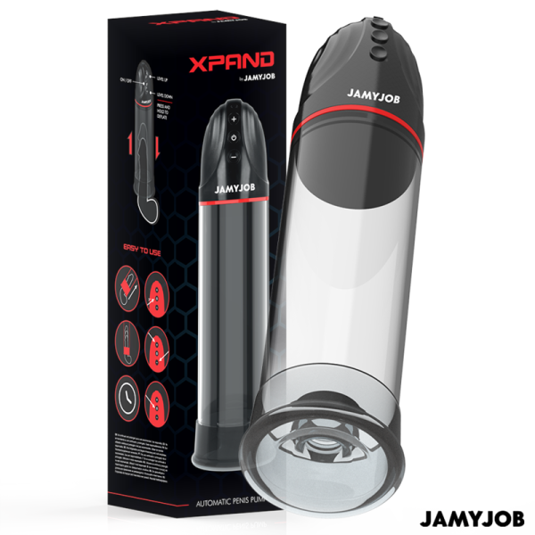 JAMYJOB Xpand Automatic Pump Suction Levels Grey