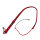 Kiotos Nylon Bullwhip Black & Red 120 cm