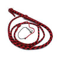 Kiotos Nylon Bullwhip Black & Red 270 cm