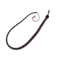 Kiotos Leather Whip Black & Brown 140 cm