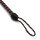 Kiotos Leather Whip Black & Brown 140 cm