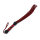 Kiotos Leather Whip Nine Tails Black & Red
