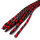 Kiotos Leather Whip Nine Tails Black & Red
