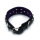 Kiotos Leather Collar with Multi D-Rings Black