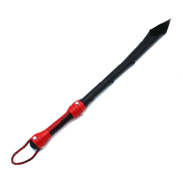 Kiotos Sultan Leather Whip Black Red