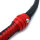Kiotos Sultan Leather Whip Black Red