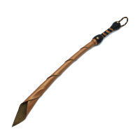 Kiotos Sultan Leather Whip Black Gold