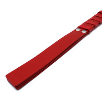 Kiotos Leather Paddle with D-Ring Red Gold