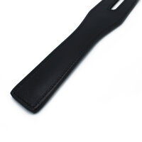 Kiotos Leather Paddle with Y-Split Black