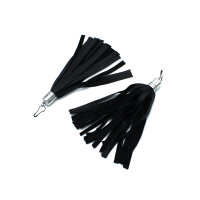 Kiotos Black Leather Earring Whip