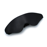 Kiotos Black Leather Blindfold