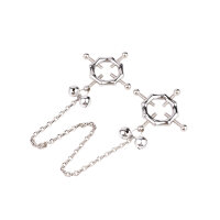 Kiotos Hexagon-Shaped Nipple Clamps Tinkling Bells