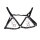 Kiotos Hexagon Nipple Clamps Bells & Leather Harness