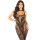 Leg Avenue Seamless Fitted Long Dress Black One Size