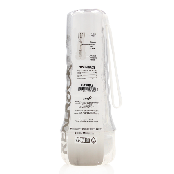 RealRock Easy Rider - Pussy Masturbator - Transparent