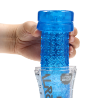 RealRock Easy Rider - Textured Masturbator - Blue