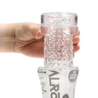 RealRock Easy Rider - Textured Masturbator - Transparent