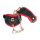 Milan Collection Handcuffs Black/Red