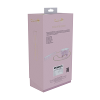 Paris Collection Collar with Leash Pink