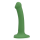 Loveline Non-Phallic Vibrating Dildo - Small - Forest Green