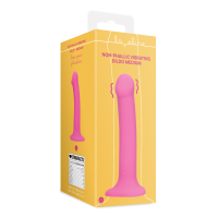 Loveline Non-Phallic Vibrating Dildo - Medium - Powerful...