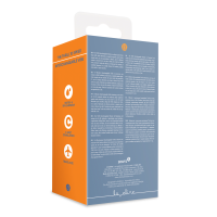 Loveline The Thrill 10 Speed Interchangeable Vibrator - Blue