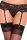 Rene Rofe Lingerie Lace Garter Belt S/M - M/L