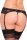 Rene Rofe Lingerie Lace Garter Belt S/M - M/L
