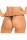 Rene Rofe Lingerie Got Your Back Crotchless Thong S/M - M/L
