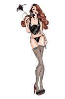Bombshell Boudoir Hook Up Front Corset Set Black S - L