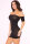 All Night Wrong Dress Black Onesize - Queensize