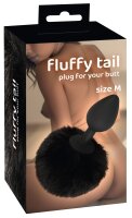You2Toys Fluffy Tail Black M 3,5 cm