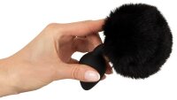 You2Toys Fluffy Tail Black M 3,5 cm