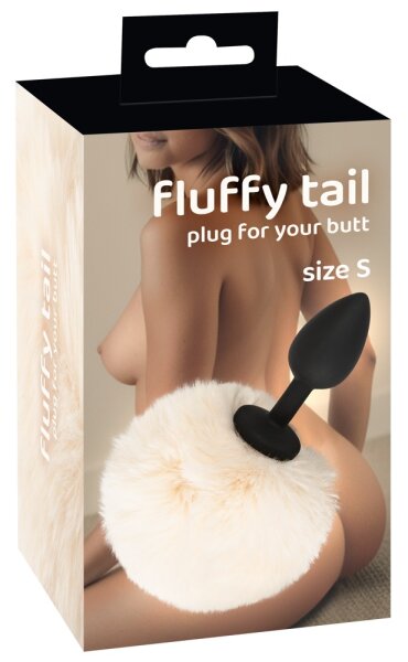 You2Toys Fluffy Tail White S 2,8 cm