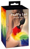 You2Toys Fluffy Tail Rainbow 3,5 cm
