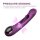 HoneyPlayBox app-controlled G-spot vibrator purple 21.1 cm Ø 3.7 cm