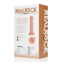 RealRock Vibrating Regular Curved Cock - 6 / 15,5 cm - Flesh