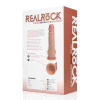 RealRock Vibrating Regular Straight Cock with Balls - 9 /...
