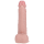 RealRock Vibrating and Rotating Straight Cock with Balls - 8 / 20,5 cm - Flesh