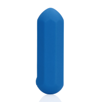 Loveline Hexagon Shaped Bullet Vibrator - Jetset Blue