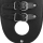 Shots-Ouch Xtreme Chastity Belt with Straps Black
